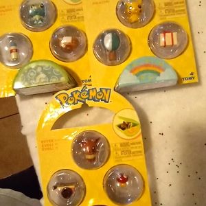 POKÉMON TOMY Mini Figures Set of 3